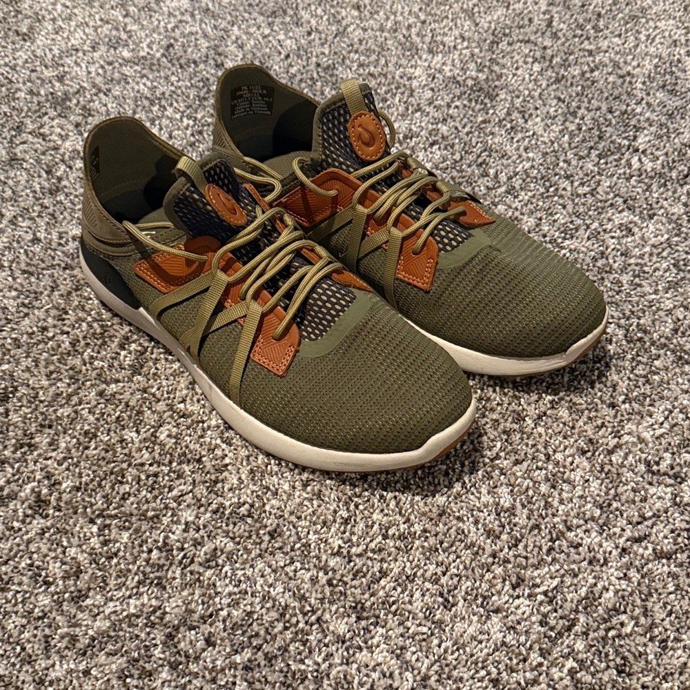 Olukai Mio Li Shoes - Hunter/Lava Rock - Size 11.5